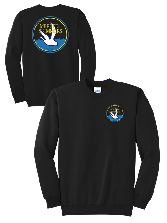 Skimmers Adult Fleece Crewneck Sweatshirt